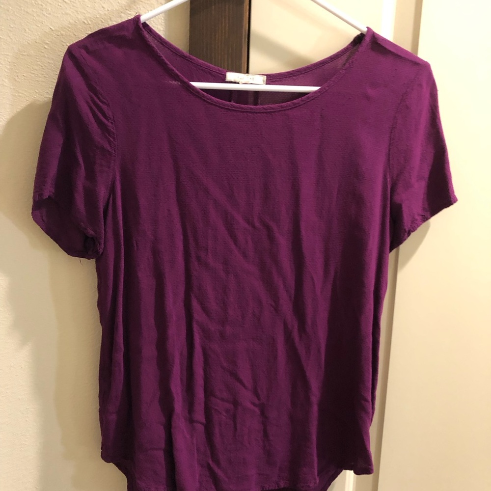 Ladies short sleeve blouse